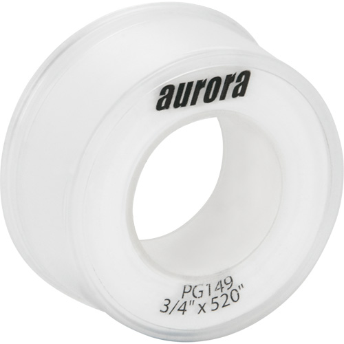 Ruban d'&eacute;tanch&eacute;it&eacute; en t&eacute;flon, 520" lo x 3/4" la, Blanc Distribution Industrielle GC