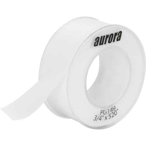 Ruban d'&eacute;tanch&eacute;it&eacute; en t&eacute;flon, 520" lo x 3/4" la, Blanc Distribution Industrielle GC