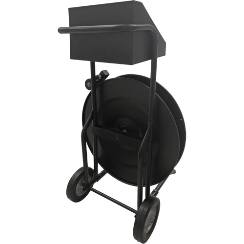 Distributeur de feuillards, Feuillard Polyester/Acier/Polypropyl&egrave;ne, Dia de noyau 16"/8", largeur de rouleau 3"/8"/6" Distribution Industrielle GC
