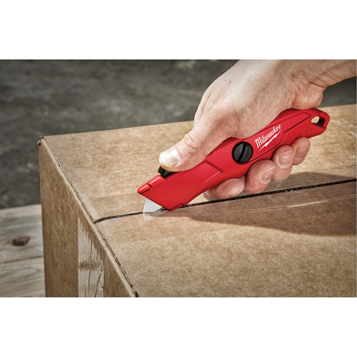 Couteau autor&eacute;tractable, 3/4", Acier, Prise en M&eacute;tal Distribution Industrielle GC