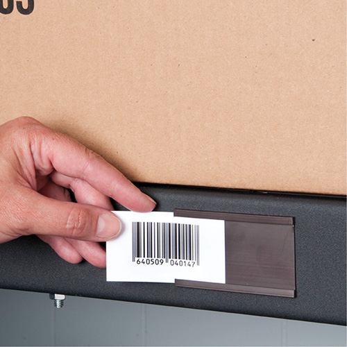 Porte-&eacute;tiquette, Magn&eacute;tique, 600" lo x 2" la Distribution Industrielle GC