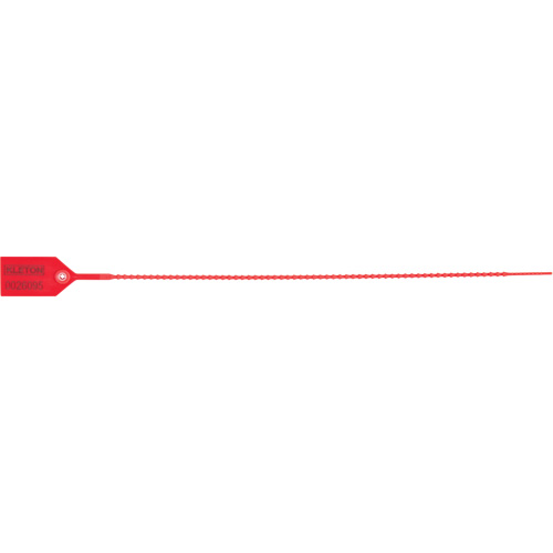 Scell&eacute; de s&eacute;curit&eacute; standard, 15", Plastique, Scell&eacute; en plastique Distribution Industrielle GC