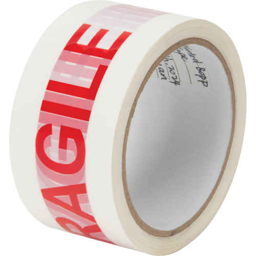 Ruban d'emballage Fragile, Adh&eacute;sif Thermofusible, 2 mils, 48 mm (2") x 100 m (328') Distribution Industrielle GC