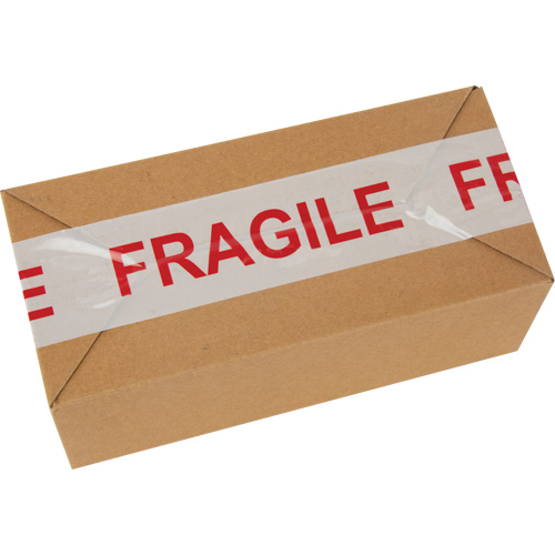 Ruban d'emballage Fragile, Adh&eacute;sif Thermofusible, 2 mils, 48 mm (2") x 100 m (328') Distribution Industrielle GC