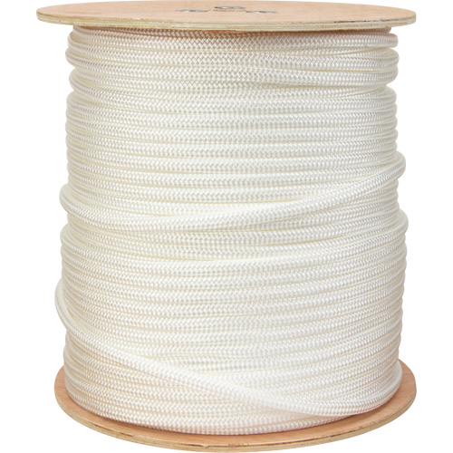 3/8" Braided Rope, Nylon, 600' Distribution Industrielle GC
