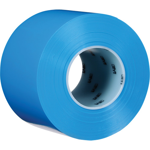 Ruban de marquage de planchers durable 971, 4" x 108', Vinyle, Bleu Distribution Industrielle GC