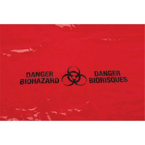 Waste Bags, Bio-Hazard, 38" L x 30" W, 2 mils Distribution Industrielle GC