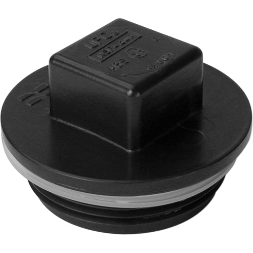 Threaded Plug, Cleanout, 1-1/4" Dia., Plastic Distribution Industrielle GC