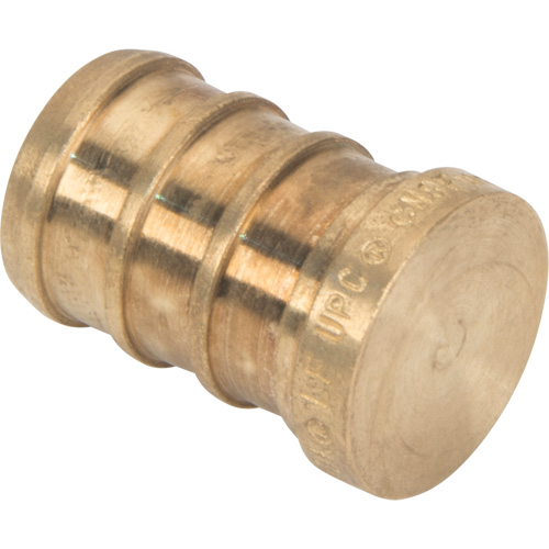 Lead-Free Pipe Plug, Pipe, 1/2" Dia., Brass Distribution Industrielle GC
