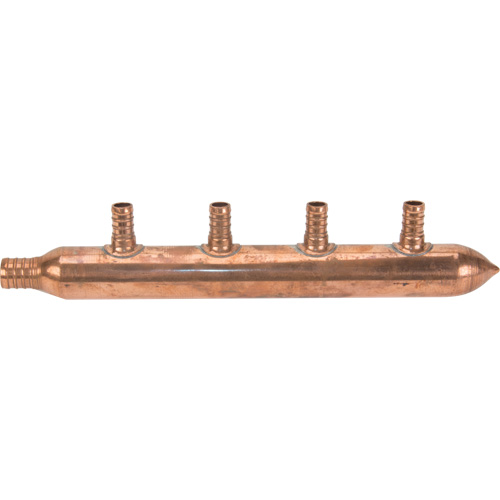 Four Branch Manifold, 3/4" Dia., Copper Distribution Industrielle GC