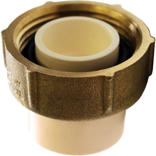 Water Meter Box Adapter, 3/4" x 1" Dia., CPVC Distribution Industrielle GC