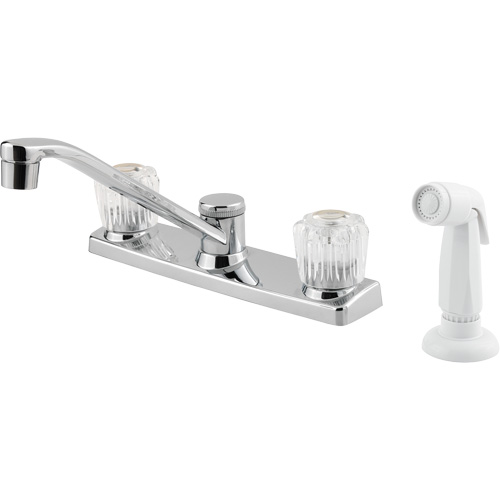 Robinet de cuisine avec pulv&eacute;risateur s&eacute;rie Pfirst Distribution Industrielle GC