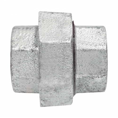 Raccord union pour tuyau, 1/8", Fer galvanis&eacute;, FPT Distribution Industrielle GC