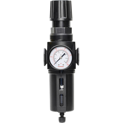 Filtre/r&eacute;gulateur drain manuel avec bol standard Modulair 300, 1/4" NPT, 150 psi, Capacit&eacute; de 5,1 oz liq. Distribution Industrielle GC