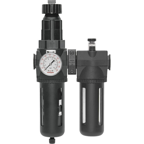 Filtre/d&eacute;tendeur & lubrificateur Modulair 400 avec jauge & bol standard, 1/2" NPTF Distribution Industrielle GC