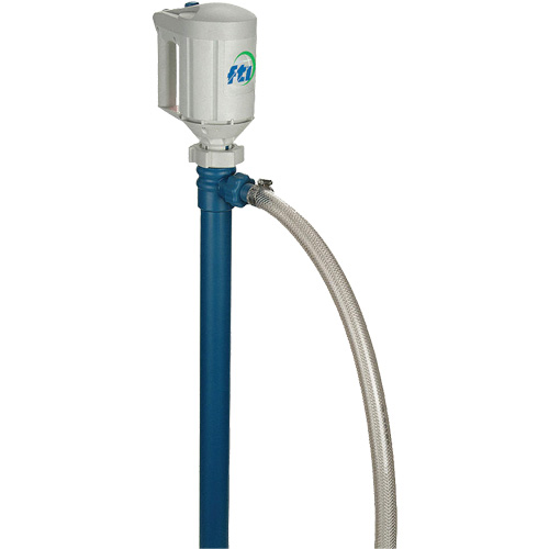 Pompe pour baril PFP, Polypropyl&egrave;ne/PVDF, 22 gal./min/40 gal./min Distribution Industrielle GC