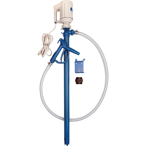 EFP-40 Drum Pump Kit with S1 Motor, Polypropylene/Stainless Steel Distribution Industrielle GC