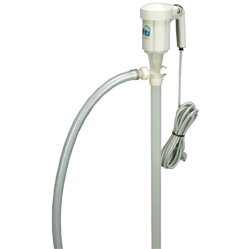 Trousse de pompe pour baril EFV-40 avec moteur S1, Polypropyl&egrave;ne/PVDF Distribution Industrielle GC