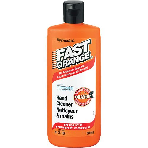 Nettoyant &agrave; mains, Pierre ponce, 220 ml, Bouteille, Orange Distribution Industrielle GC