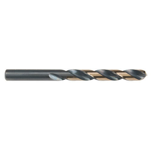 Foret s&eacute;rie courte deux tons, Acier rapide, 12,5 mm, 151 mm lo, 101 mm Cannelure Distribution Industrielle GC