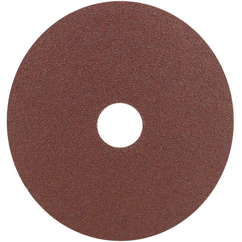 Disque de ponçage en fibre de r&eacute;sine, Oxyde d'aluminium, 60, 4" Dia x 7/8" Arbre Distribution Industrielle GC