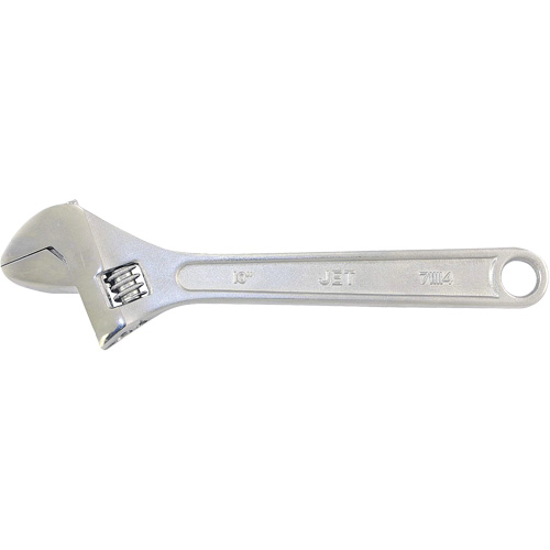 AW-10 Adjustable Wrench, 10" L, 1-1/4" Max Width, Chrome Distribution Industrielle GC
