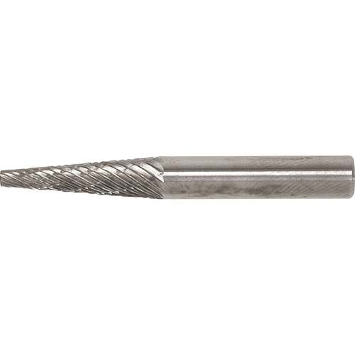 Solid Carbide Burr, SM-1, 1/4" Dia., 1/4" Shank, 1/2" Depth of Cut Distribution Industrielle GC