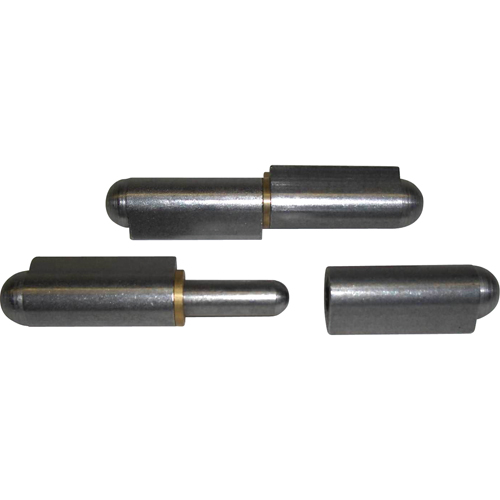 Charni&egrave;res &agrave; souder 2 pi&egrave;ces, 13/32" dia. x 2-3/8" lo, Acier inoxydable a/goupille fixe en acier inoxydable Distribution Industrielle GC