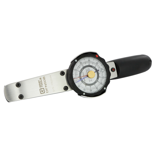 Torque Wrench with Memory Needle, Dial, 3/8" Square Drive, 0 - 50 ft-lbs. Distribution Industrielle GC