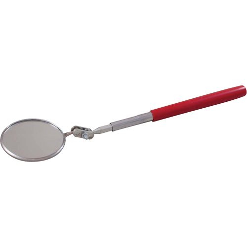 Miroir d'inspection, Circulaire, 2-1/4" lo x 2-1/4" la, T&eacute;lescopique Distribution Industrielle GC