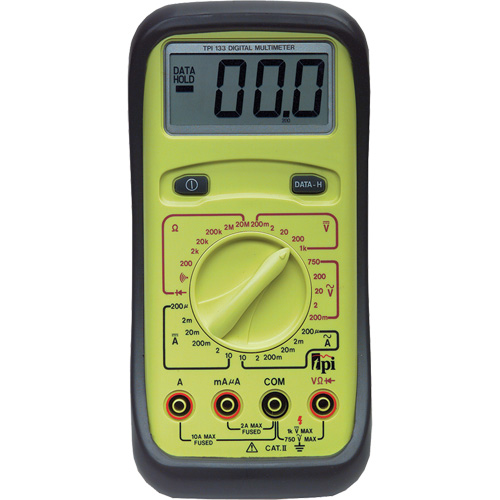 Large Display Multimeter, AC/DC Voltage, AC/DC Current Distribution Industrielle GC