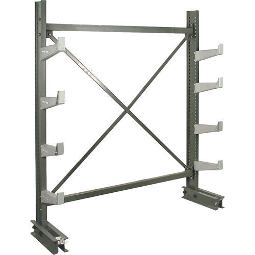 SUPPORT,PORTE A FAUX,6',SIMPLE,ENTRETOISE,BASE, 72" la x 84" h Distribution Industrielle GC