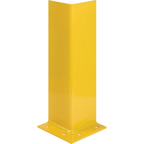 Upright Protectors, Steel, 7" W x 7" D x 12" H, Safety Yellow Distribution Industrielle GC