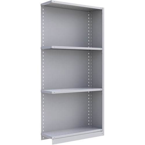 Interlok Shelving Unit, Steel, Boltless, 800 lbs. Capacity, 36" W x 76" H x 24" D Distribution Industrielle GC