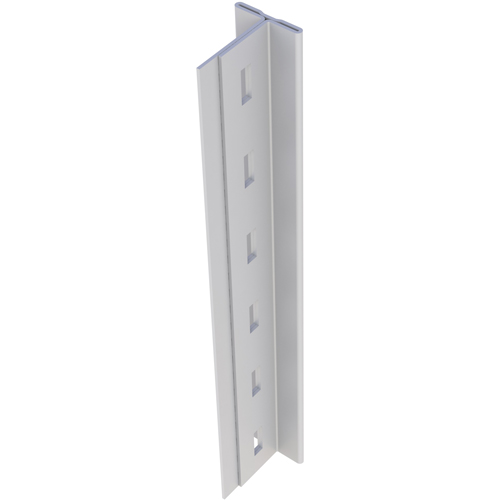 Montant en T pour rayonnage enclenchable Interlok, Acier, Hauteur 112" Distribution Industrielle GC
