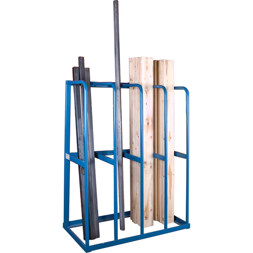Bar Storage Racks - Vertical Bar Racks, Vertical, 48" W x 24" D x 60" H, 3000 lbs. Cap. Distribution Industrielle GC