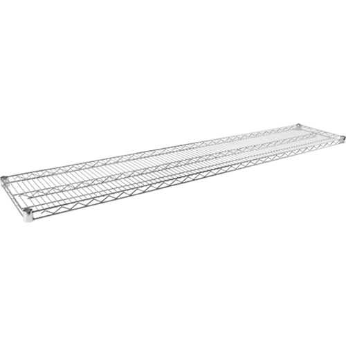 Tablette en treillis pour &eacute;tag&egrave;re robuste en treillis chromat&eacute;, 30" la x 18" p, Capacit&eacute; de 800 lb Distribution Industrielle GC