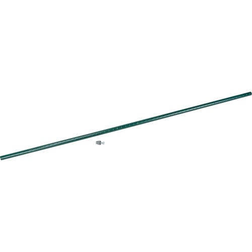 Heavy-Duty Green Epoxy Finish Wire Shelving Post Distribution Industrielle GC