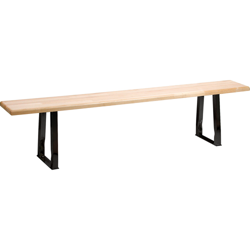 Banc pour vestiaire, Bois, 48" lo x 9-1/2" la x 16-1/2" h Distribution Industrielle GC