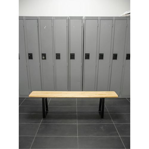 Banc pour vestiaire, Bois, 48" lo x 9-1/2" la x 16-1/2" h Distribution Industrielle GC