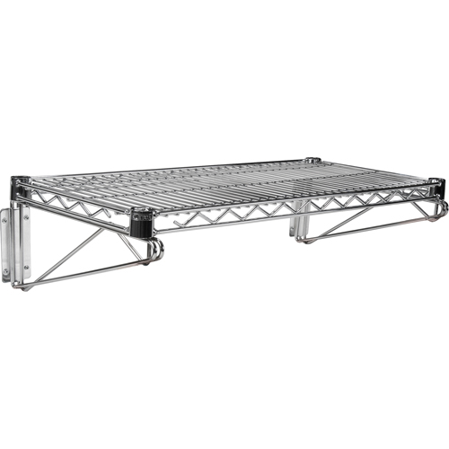 Wall Mount Wire Shelving Kit, Single Bracket, 200 lbs. Capacity, 14" D Distribution Industrielle GC