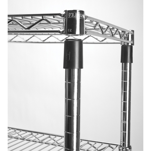 Chariots &agrave; pousser, Chrom&eacute;, 36" x 60" x 14", Capacit&eacute; 800 lb Distribution Industrielle GC