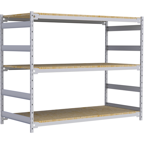Wide Span Record Storage Shelving, Steel, 3 Shelves, 72" W x 32" D x 60" H Distribution Industrielle GC