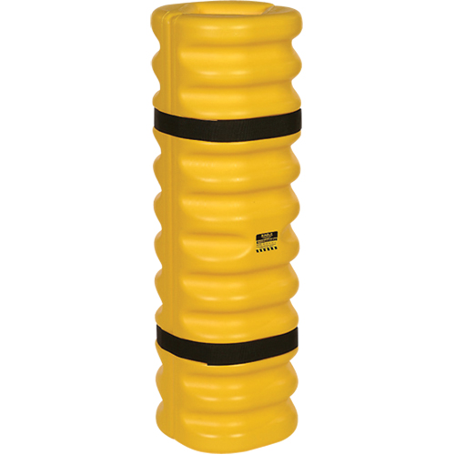 Protecteur de colonne, Ouverture int&eacute;rieure 4" x 6", 13" lo x 13" la x 42" h, Jaune Distribution Industrielle GC