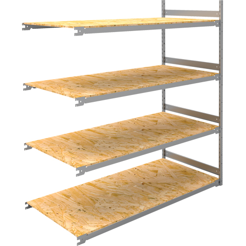 Wide Span Record Storage Shelving, Steel, 4 Shelves, 72" W x 32" D x 84" H, Add-On Kit Distribution Industrielle GC