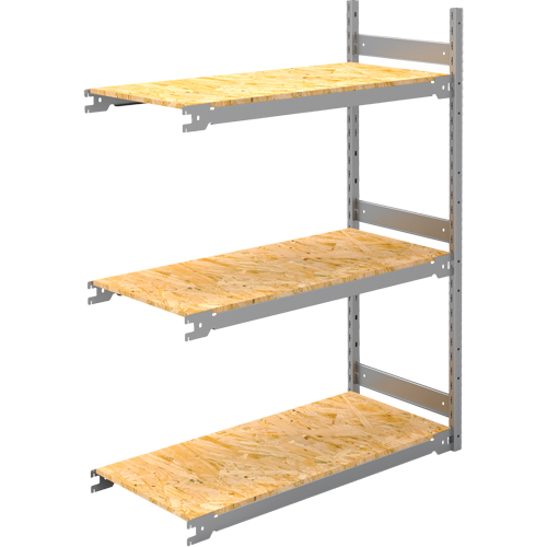 &eacute;tag&egrave;re-classeur de grande largeur, Acier, 3 Tablettes, 42" la x 18" p x 60" h, Ensemble Ajout Distribution Industrielle GC