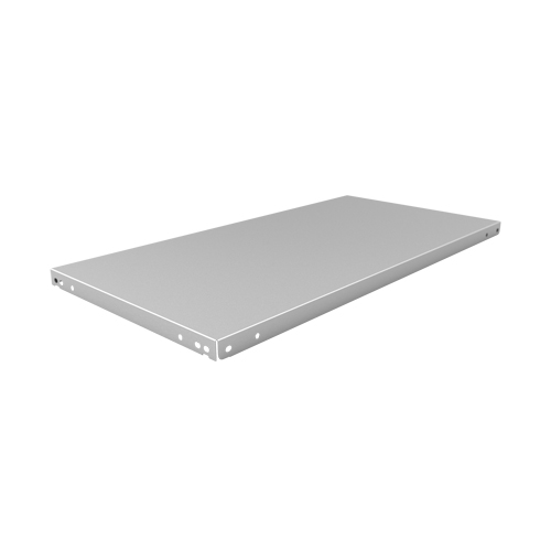 Tablette &agrave; corni&egrave;re perfor&eacute;e, Acier galvanis&eacute;, 48" la x 18" p Distribution Industrielle GC