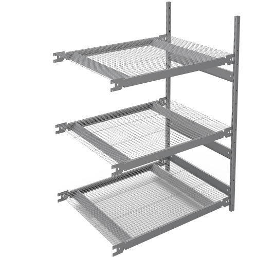 Wide Span Storage Shelving, Steel, Boltless, 1340 lbs. Capacity, 42" W x 60" H x 32" D Distribution Industrielle GC