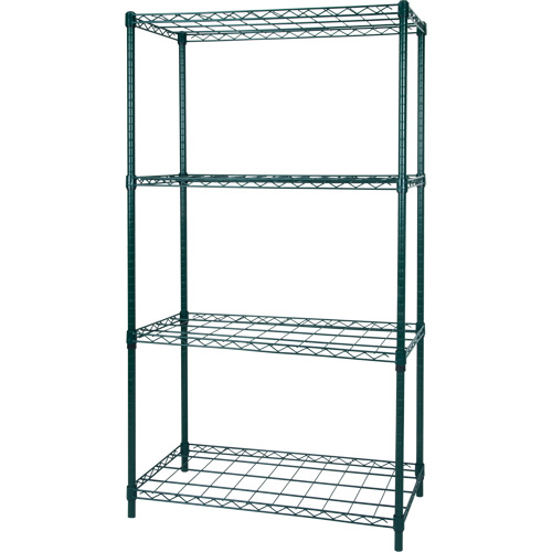 Rayonnage &agrave; tablette pour s&eacute;chage, 4 Tablettes, 36" la x 63" h x 18" p Distribution Industrielle GC