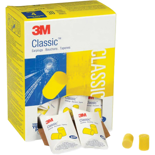 E-A-R Classic Earplugs, Pair - Pillow Pack Distribution Industrielle GC